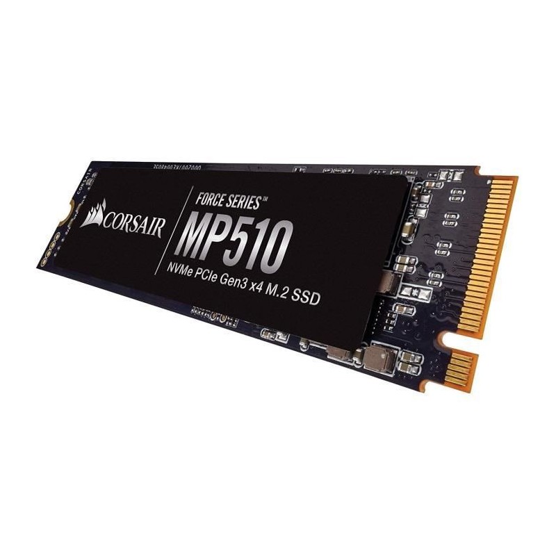 CORSAIR - SSD Interne - Force Series MP510 - 480Go - M.2 Nvme Gen 3 (CSSD-F480GBMP510B)