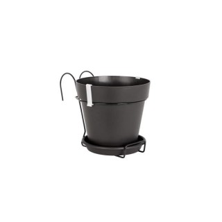 ARTEVASI Pot de fleurs Capri pour balcon - 4 L - 20 x 20 x 18,9 cm - G