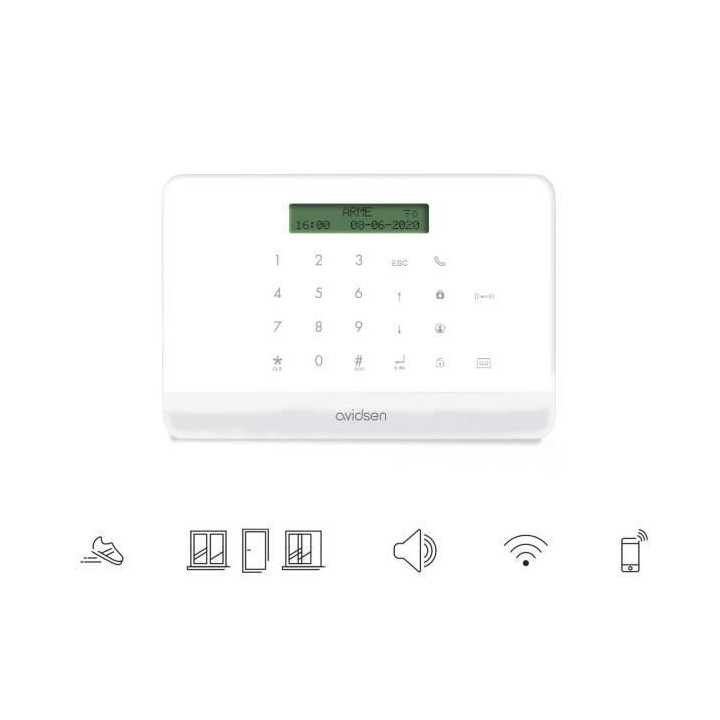 Avidsen HomeSecure - Alarme connecté sans fil