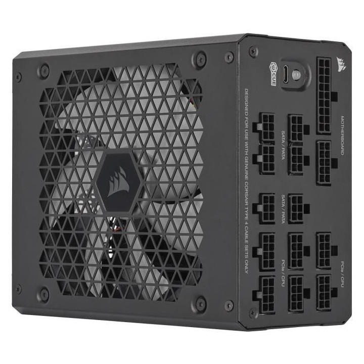 CORSAIR - HX1000i - Bloc d'alimentation - 1000 Watts - ATX 3.0 Silenci