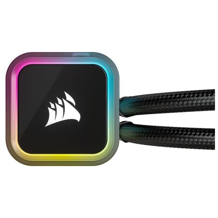 CORSAIR iCUE H100i RGB ELITE - Refroidisseur liquide pour processeur -