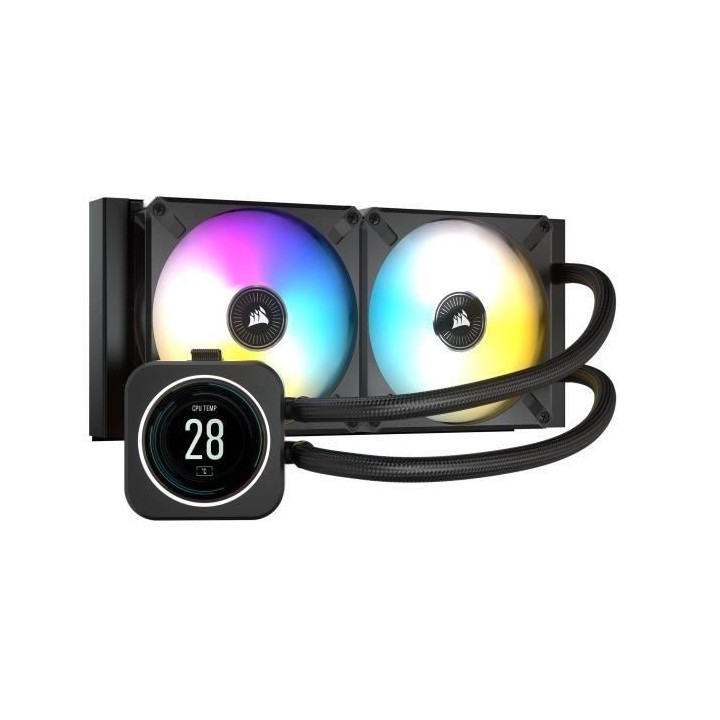 CORSAIR Watercooling iCUE H170i ELITE LCD Liquid CPU Cooler (CW-906006