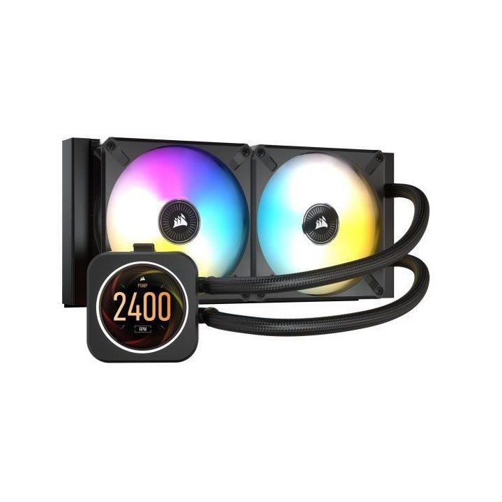 CORSAIR Watercooling iCUE H170i ELITE LCD Liquid CPU Cooler (CW-906006
