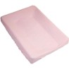 BABYCALIN Housse matelas a langer élastiquée rose