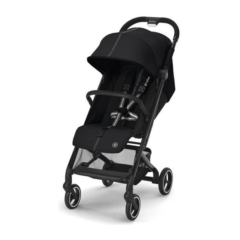 Poussette citadine compacte BEEZY Moon Black CYBEX - De la naissance a 4 ans - Noir