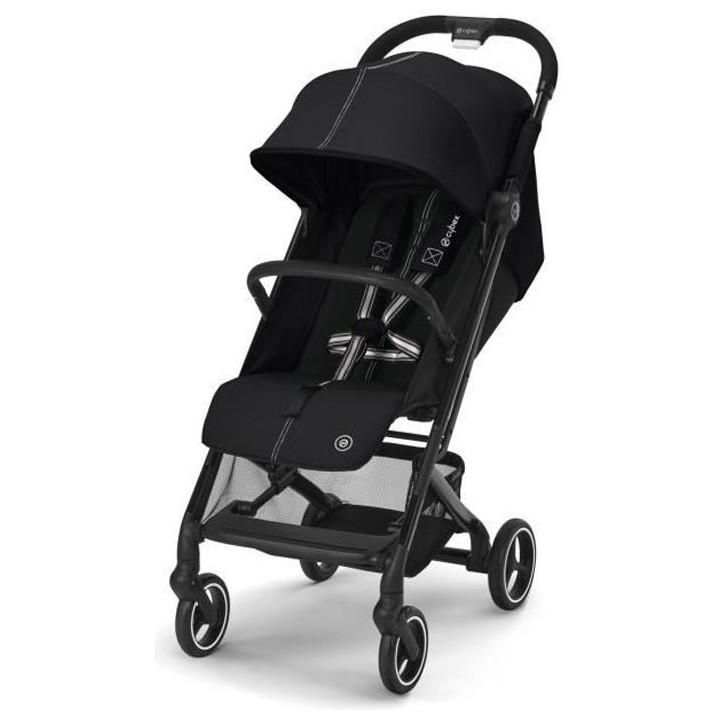 Poussette citadine compacte BEEZY Moon Black CYBEX - De la naissance a