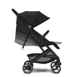 Poussette citadine compacte BEEZY Moon Black CYBEX - De la naissance a 4 ans - Noir