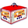 Pack Protection : Couette 220x240 cm + Taie d'oreiller + 1 Protege oreiller - Fabriqué en France