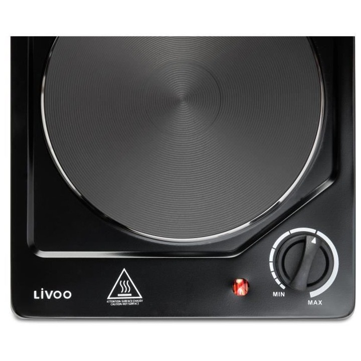 Plaque de cuisson électrique encastrable LIVOO - DOC167N