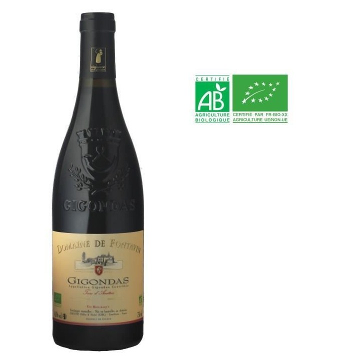 Domaine de Fontavin Terres d'Ancetres 2019 Gigondas - Vin rouge de la