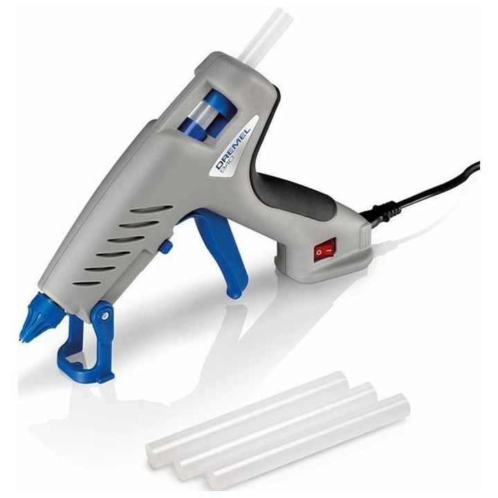 Pistolet a colle DREMEL 940 (Température de Chauffe 195°C, Avec Cord