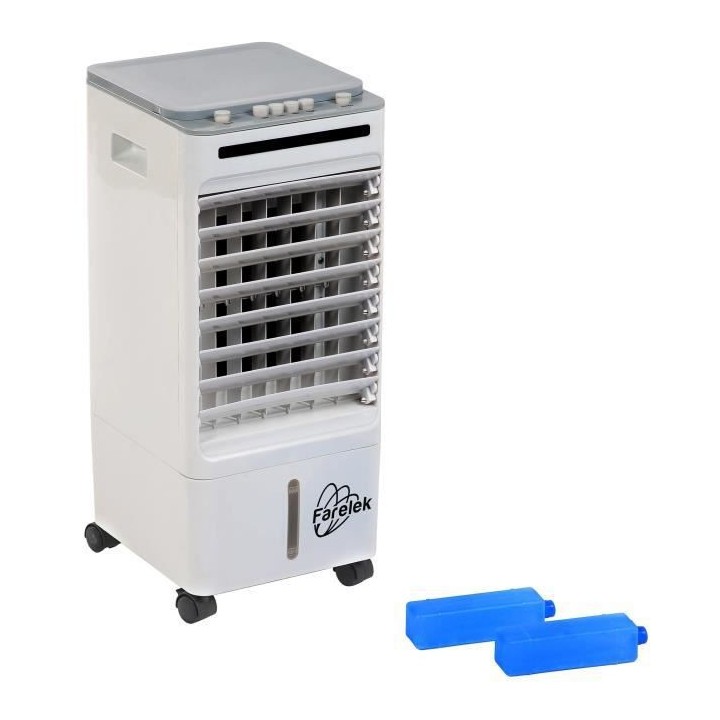 ALASKA - Rafraîchisseur d'air 65W 6L blanc & gris