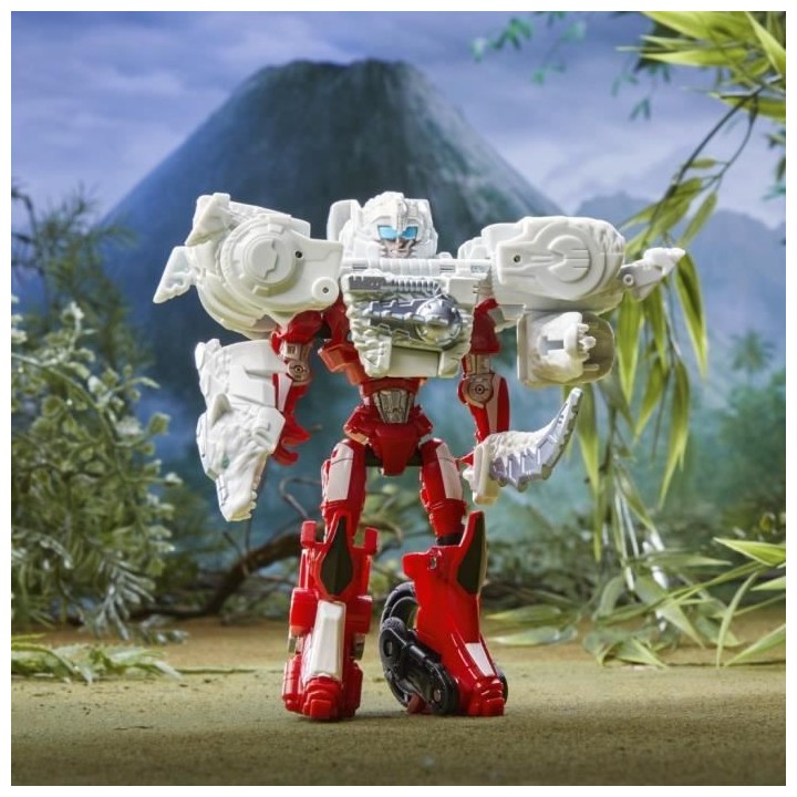 Pack de 2 figurines Beast Combiners Arcee et Silverfang, des 6 ans, 12