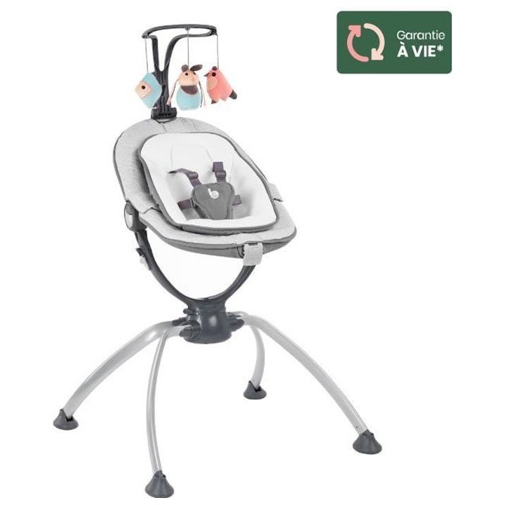 Babymoov Transat en hauteur pliable Swoon Up Graphik, avec systeme de