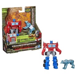 Pack de 2 figurines Beast Alliance Beast Weaponizers avec Optimus Prime, des 6 ans, 12,5 cm, Transformers: Rise of the Beasts