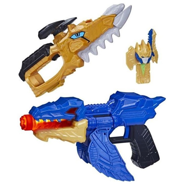 Power Ranger Dino Fury Gold Blade Blaster - Accessoire déguisement