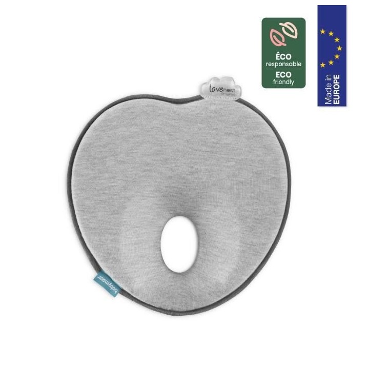 Babymoov Support de tete ergonomique Lovenest Original, Smokey