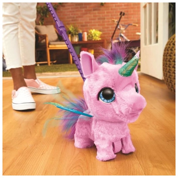 FURREAL Flyalots, Flitter, mon alicorne, peluche interactive, licorne