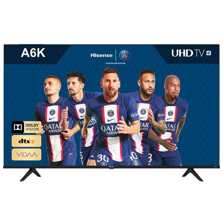 HISENSE 43A6K - TV LED 43(108cm) - UHD 4K - Dolby Vision - Smart TV -