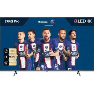 HISENSE 55E7KQ PRO - TV QLED 55(139cm) - Dalle 144Hz - UHD 4K - Dolby