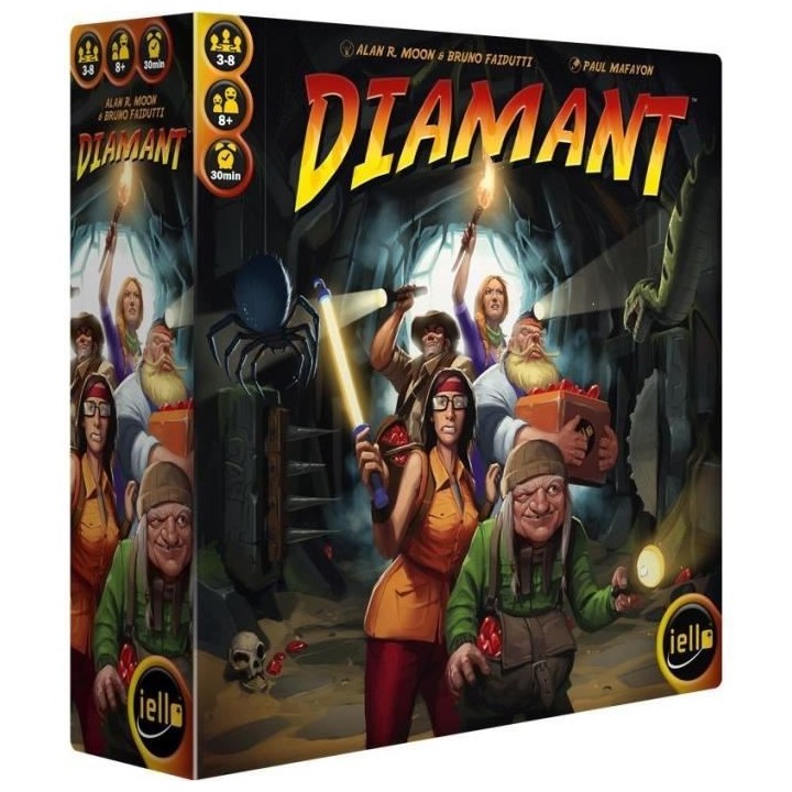 DIAMANT - Jeu de société - Des 8 ans - IELLO - 51320