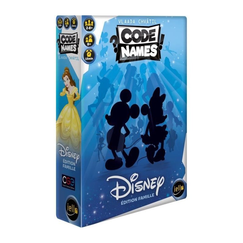 CODENAMES DISNEY - Jeu de société - Des 8 ans - IELLO - 51708