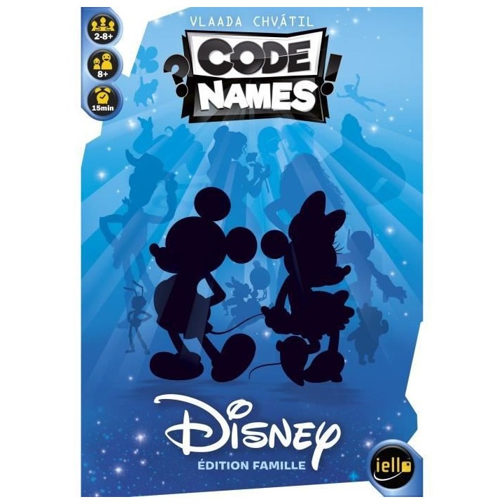 CODENAMES DISNEY - Jeu de société - Des 8 ans - IELLO - 51708