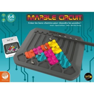 MARBLE CIRCUIT - Jeu de société - Casse tete - Des 8 ans - IELLO - 5