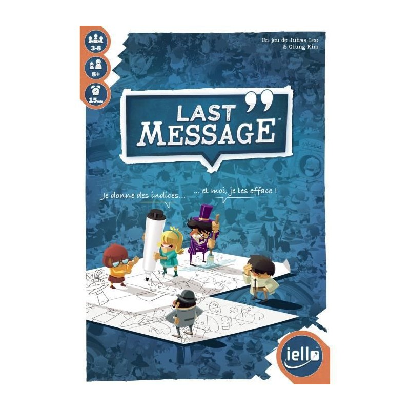 LAST MESSAGE - Jeu de société - Ambiance - Des 8 ans - IELLO - 51823