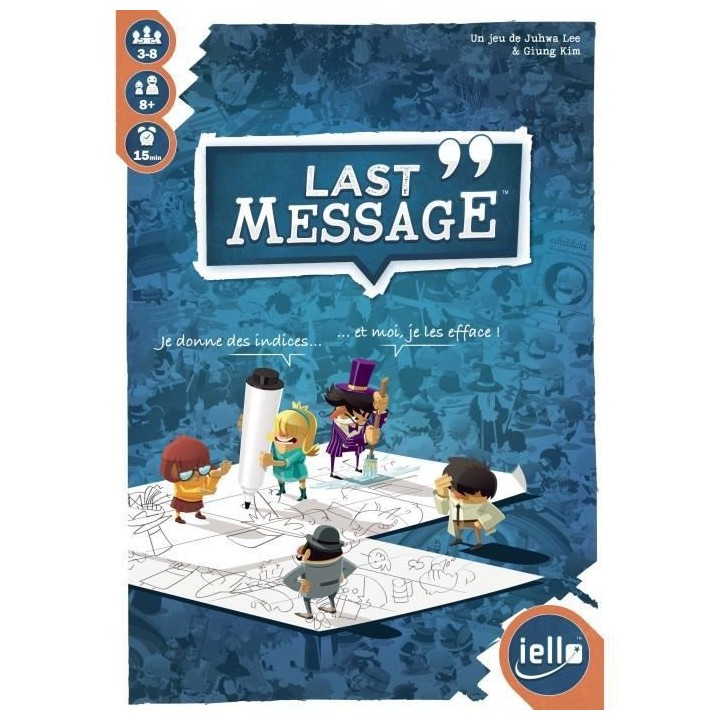 LAST MESSAGE - Jeu de société - Ambiance - Des 8 ans - IELLO - 51823