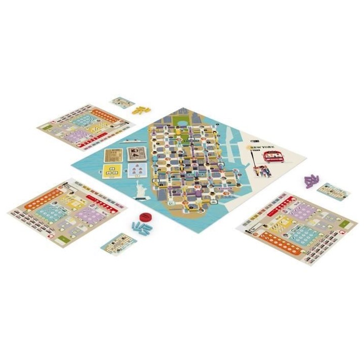 GET ON BOARD : LONDON & NEW YORK - Jeu de société - Des 8 ans - IELL