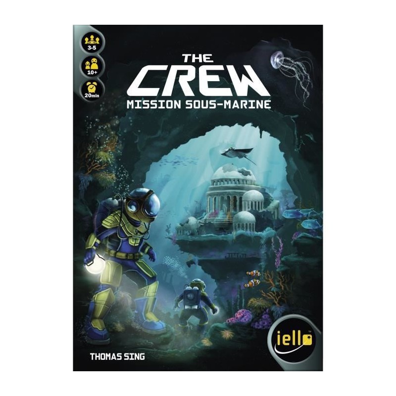 THE CREW : MISSION SOUS-MARINE - Jeu de société - Jeu de Plis - Coopératif - 51832