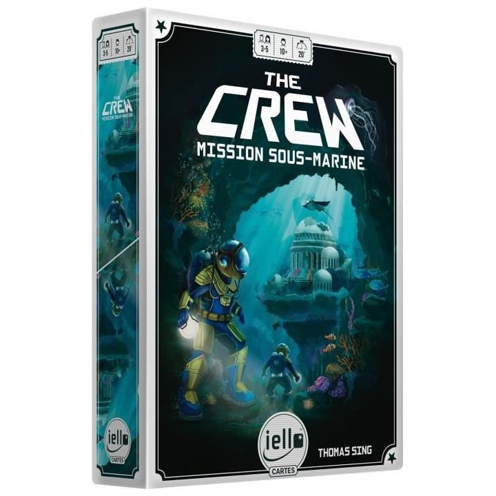 THE CREW : MISSION SOUS-MARINE - Jeu de société - Jeu de Plis - Coop