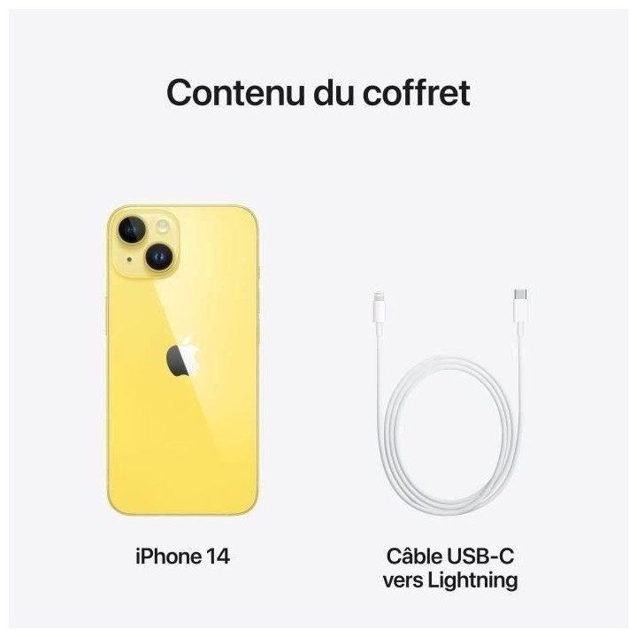 APPLE iPhone 14 128GB Jaune