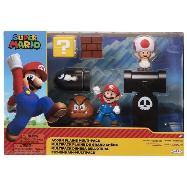 MARIO - Coffret diorama classique - JAKKS - 490049