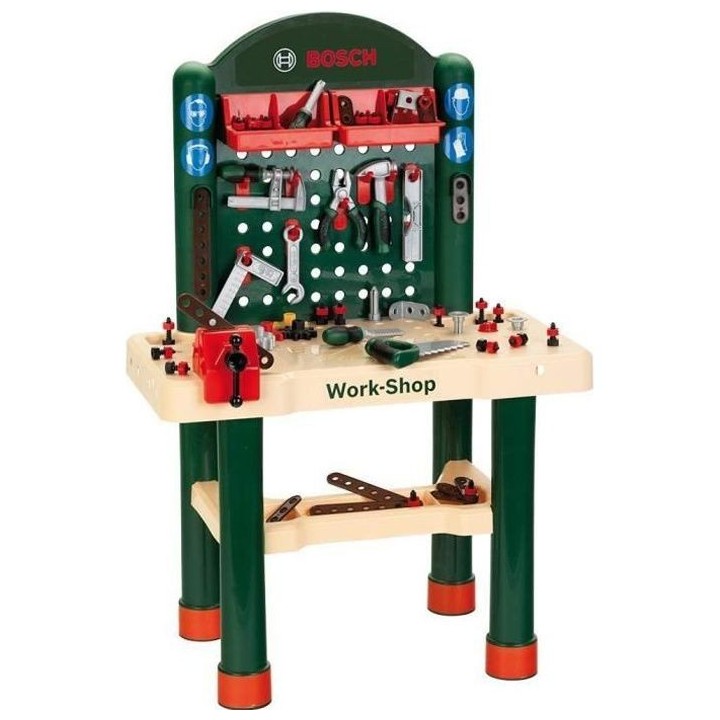 BOSCH - Etabli Work-Shop Enfant - 82 Accessoires