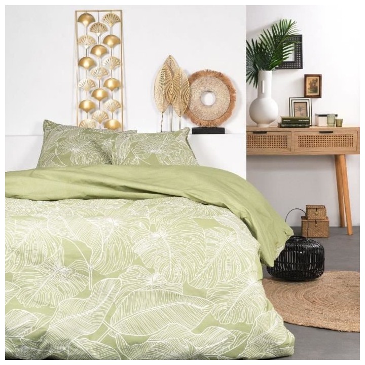 Parure de lit - TODAY Sunshine - 240x260 cm - 2 personnes - coton impr