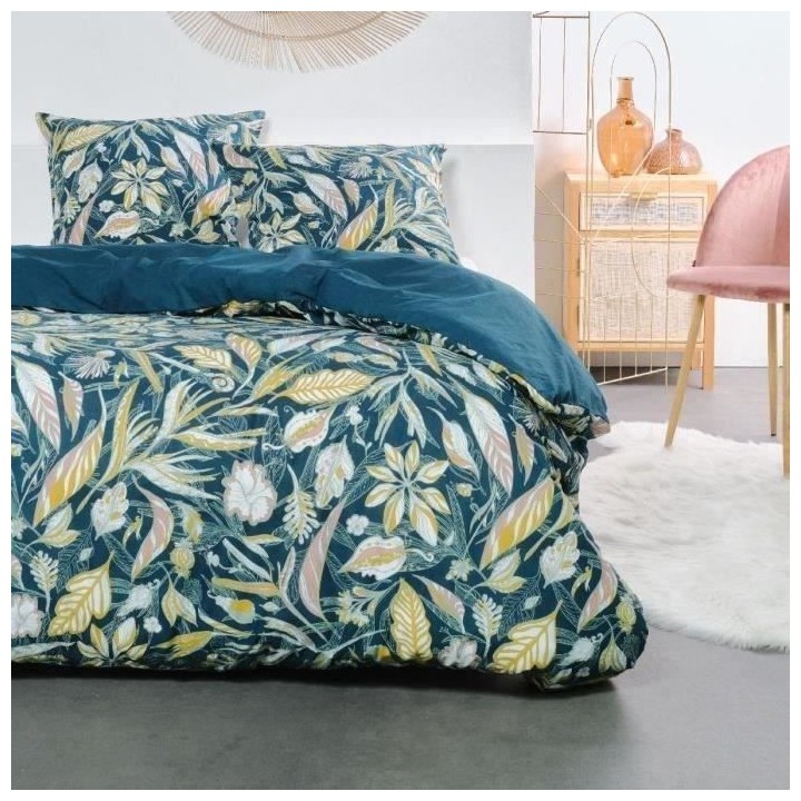 Parure de lit - TODAY Sunshine - 240x220 cm - 2 personnes - coton impr