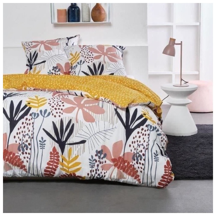 Parure de lit - TODAY Sunshine - 240x220 cm - 2 personnes - coton impr