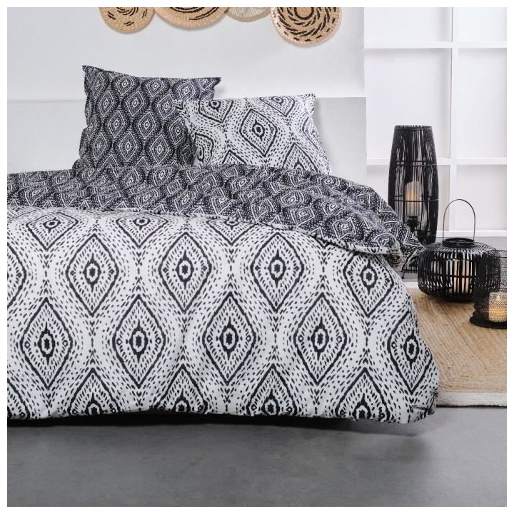 Parure de lit - TODAY Sunshine - 240x220 cm - 2 personnes - coton impr