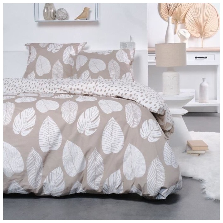 Parure de lit - TODAY Sunshine - 240x220 cm - 2 personnes - coton impr