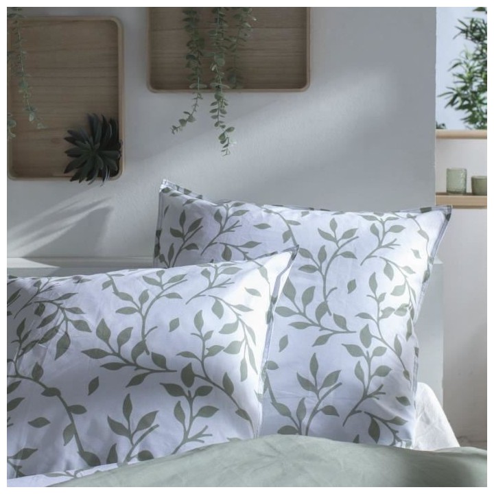 Parure de lit - TODAY Flower garden - 220x240 cm - 2 personnes - coton