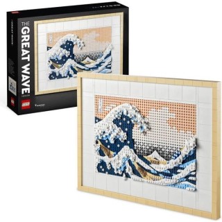 LEGO ART 31208 Hokusai – La Grande Vague, Décoration Murale Japonai