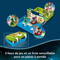 LEGO Disney 43220 Les Aventures de Peter Pan et Wendy dans un Livre de Contes