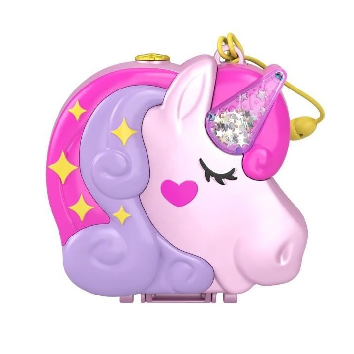Polly Pocket - Coffret Foret Des Licornes - poupée mini-univers - 4 a