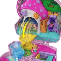 Polly Pocket - Coffret Foret Des Licornes - poupée mini-univers - 4 ans et +