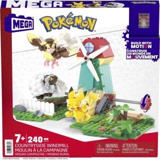 Mega Construx - Pokemon - Moulin A La Campagne - Construction - 6 Ans