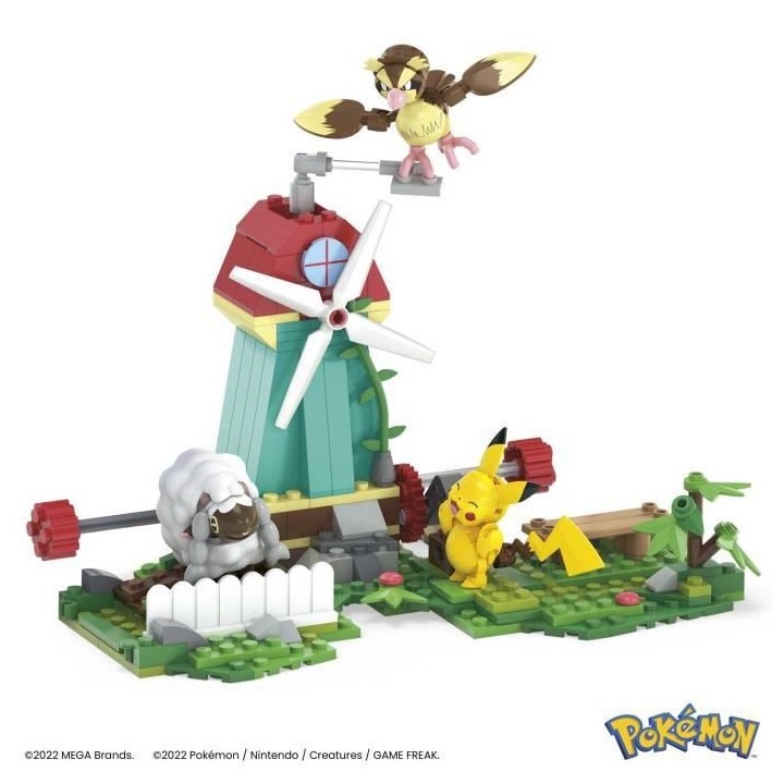 Mega Construx - Pokemon - Moulin A La Campagne - Construction - 6 Ans