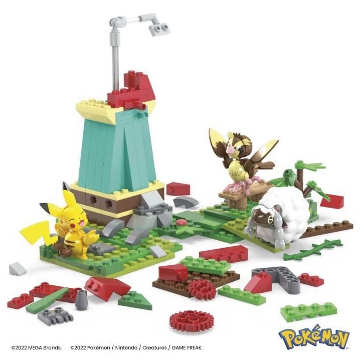Mega Construx - Pokemon - Moulin A La Campagne - Construction - 6 Ans