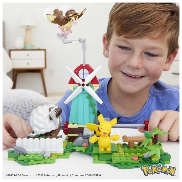 Mega Construx - Pokemon - Moulin A La Campagne - Construction - 6 Ans